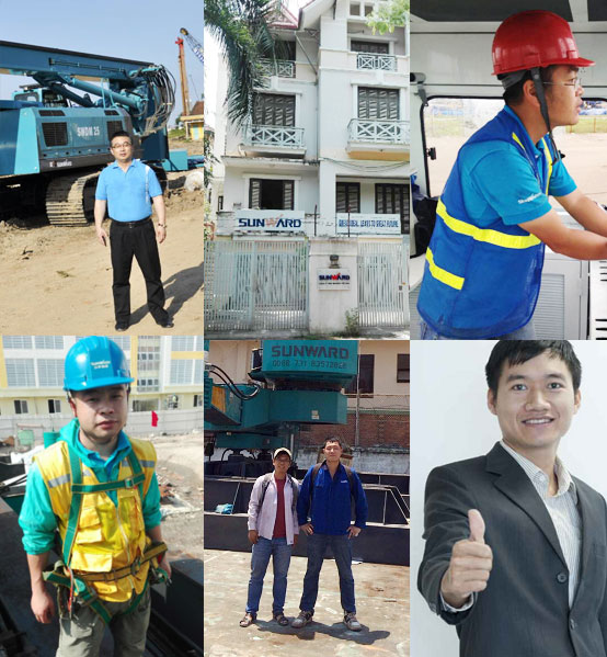 超300台yp街机智能ZYJ系列压桩机效劳越南市场