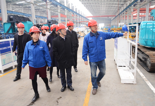 中信保长沙营管部高层莅临yp街机智能考察