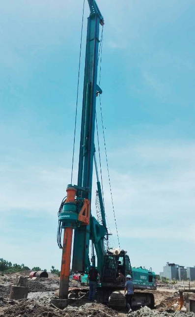 新年献礼yp街机智能9台SWDM25旋挖钻机征战越南