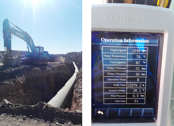 伊朗客户点赞yp街机智能全系列液压挖掘机