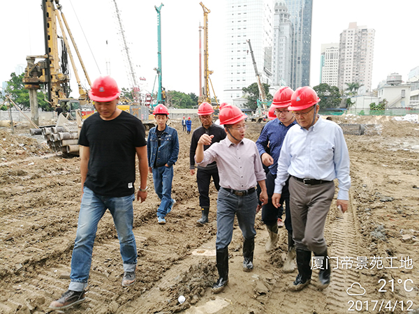 厦门项目再创入岩纪录yp街机智能董事长何清华亲赴一线