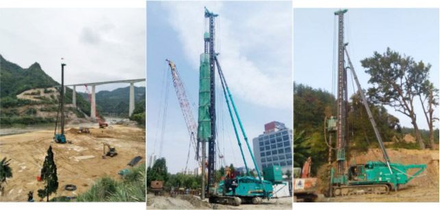 国产的自满！yp街机智能SWCH600-125M全液压履带桩架