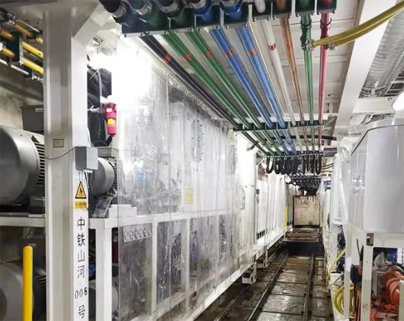 掘进力士邂逅春城地铁，，，中铁yp街机8号盾构机顺遂始发