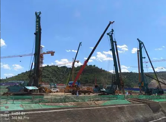 yp街机智能旋挖钻机助力延安红色文旅建设