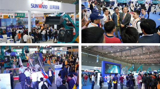 超强阵容尽显立异效果！yp街机智能闪灼长沙工程机械展