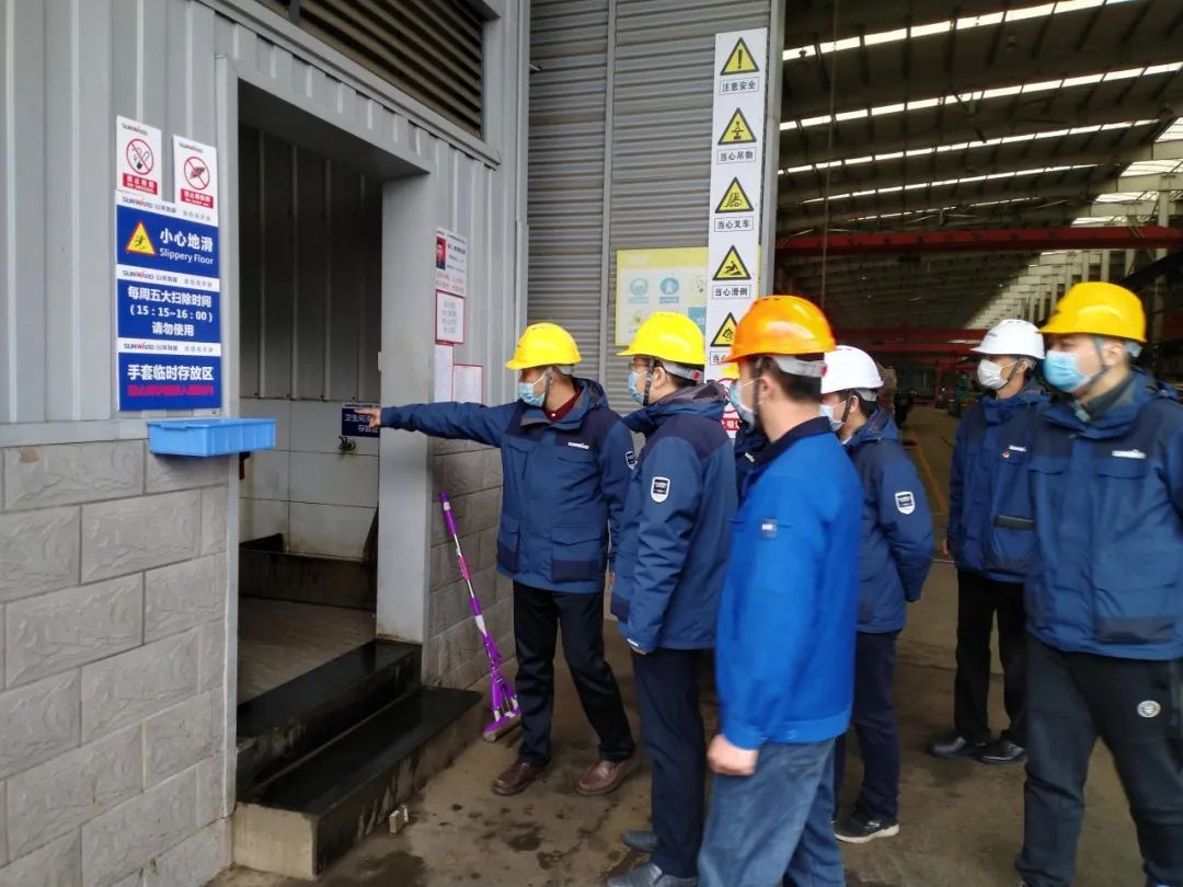 严抓情形清静，，，，，，确保清静生产——总司理带队检查情形清静事情