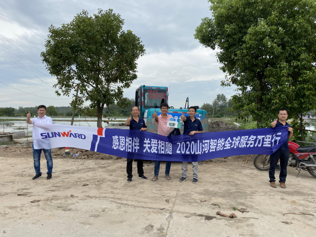 感恩相伴 关爱相随——yp街机智能合肥泰骏效劳万里行