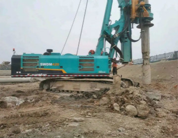 效率两倍于敌手！yp街机智能旋挖钻机大连扬威名