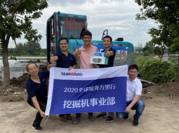 感恩相伴 关爱相随——yp街机智能合肥泰骏效劳万里行