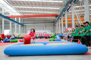 yp街机智能举行21周年庆祝表扬会暨意见意义运动会