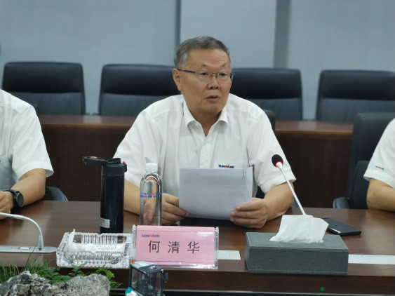 深化校企相助 湖南农大党委书记陈弘一行到访yp街机智能