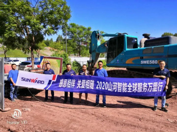 感恩相伴 关爱相随——yp街机智能效劳万里行川陕实录