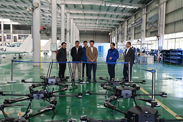 民航中南局副局长陈维调研yp街机科技