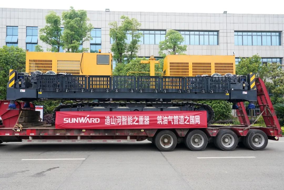 yp街机智能天下首台套油气管道装备发往国家重点工程