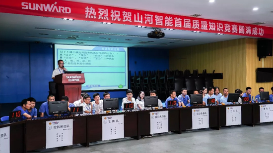 yp街机智能举行首届质量知识竞赛