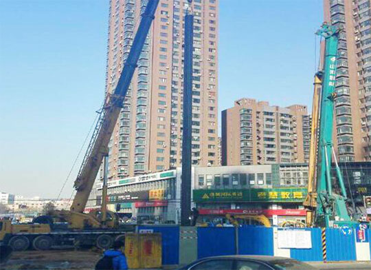 打下“东北第一桩”，，，，，，，，沈阳帝铂旋挖队火了