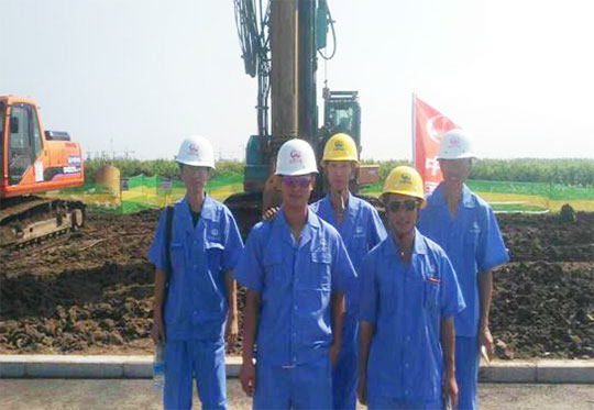 打下“东北第一桩”，，，，，，，，沈阳帝铂旋挖队火了