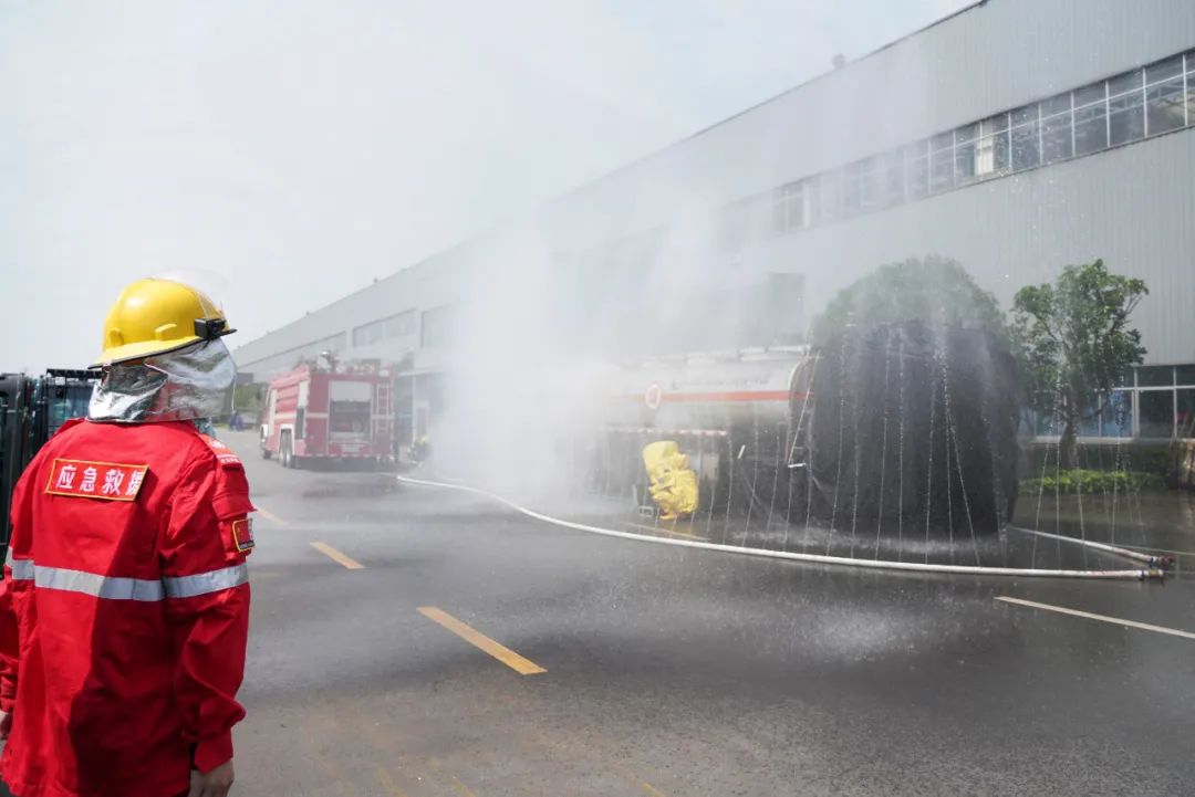 实战演练砺精兵——2021年长沙市工贸企业危险化学品综合应急演练在yp街机智能举行