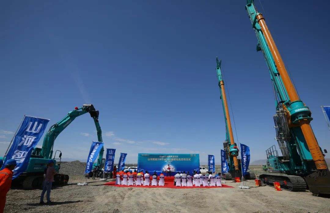 yp街机智能产品交付中国能建葛洲坝集团，，，，助力建设大美新疆