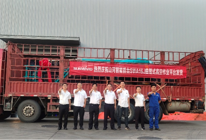 匠心打造！yp街机智能曲臂式高空作业平台正式投放市场