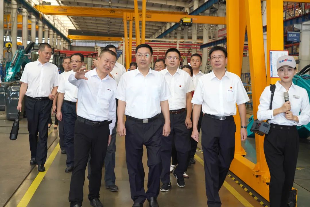 湖南省委常委、省纪委书记、省监委署理主任王双全调研yp街机智能