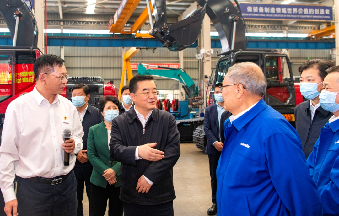 湖南省委书记张庆伟调研yp街机智能