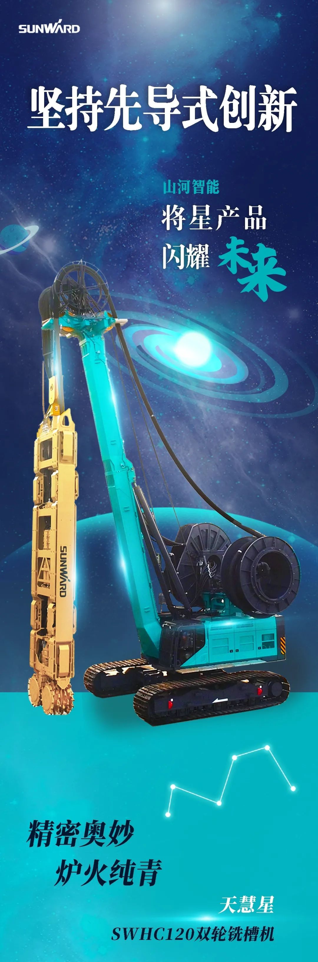 一图读懂 | yp街机智能地下工程装备四大“将星”产品荣耀来袭