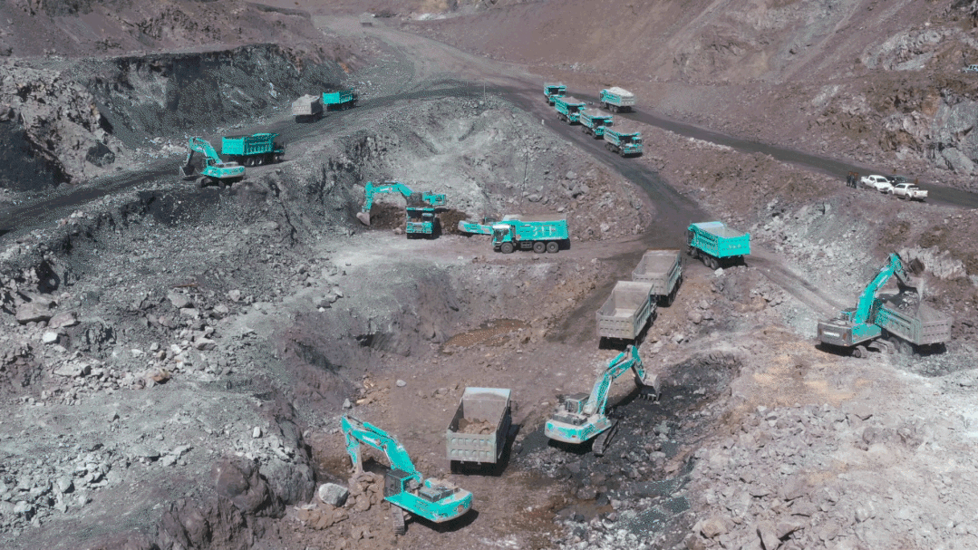 图集 | “yp街机绿”满矿山！yp街机智能矿山成套装备实力“亮剑”