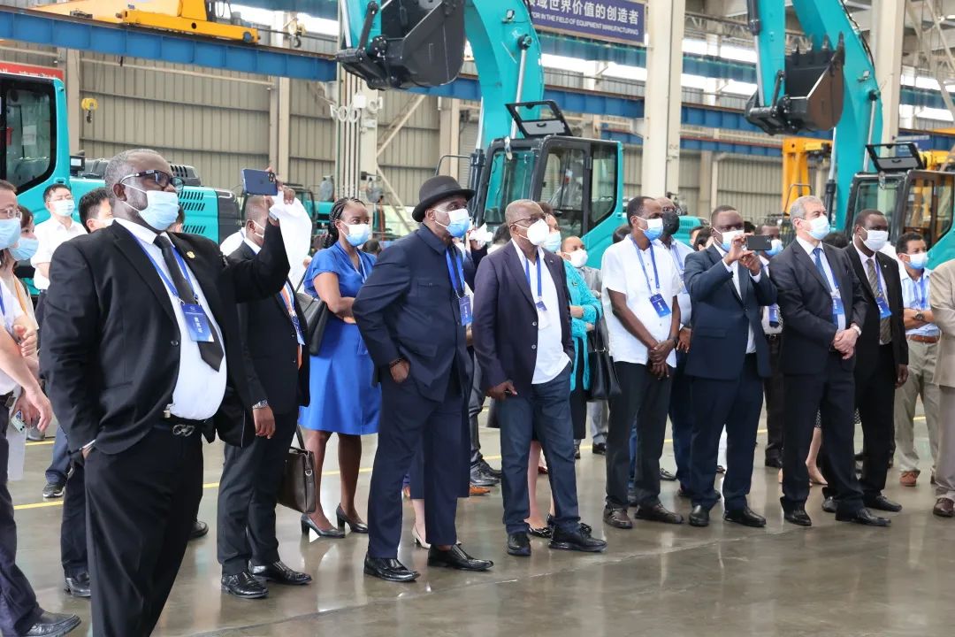 非洲驻华使节走访yp街机智能