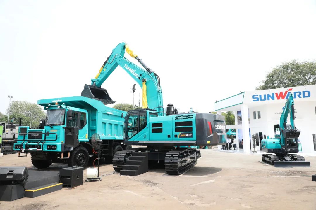 外地化建设显效果！yp街机智能携矿山成套装备亮相印尼矿业展