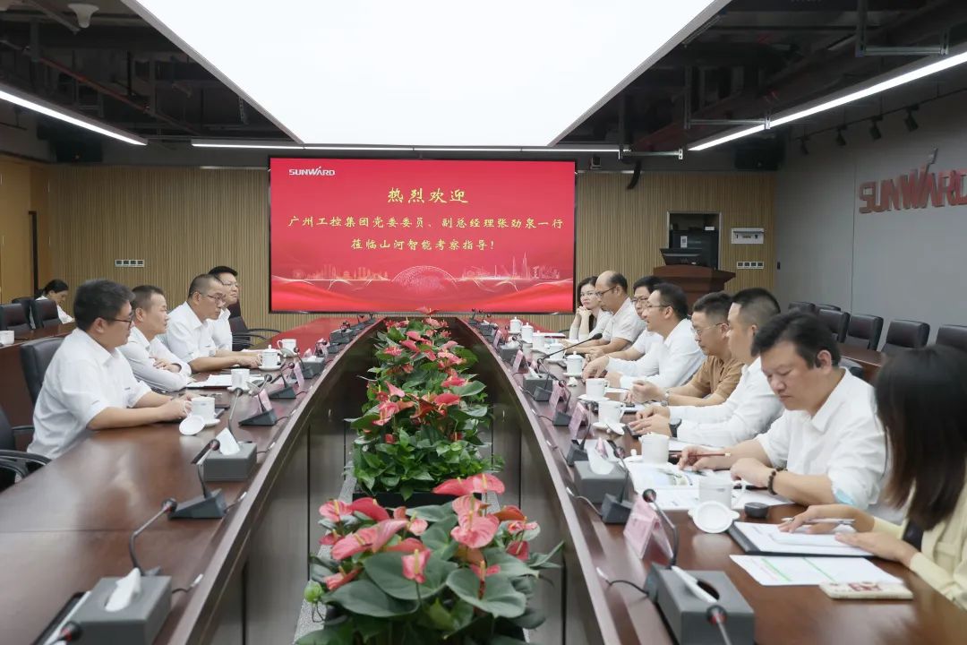 广州工控副总司理张劲泉调研yp街机智能