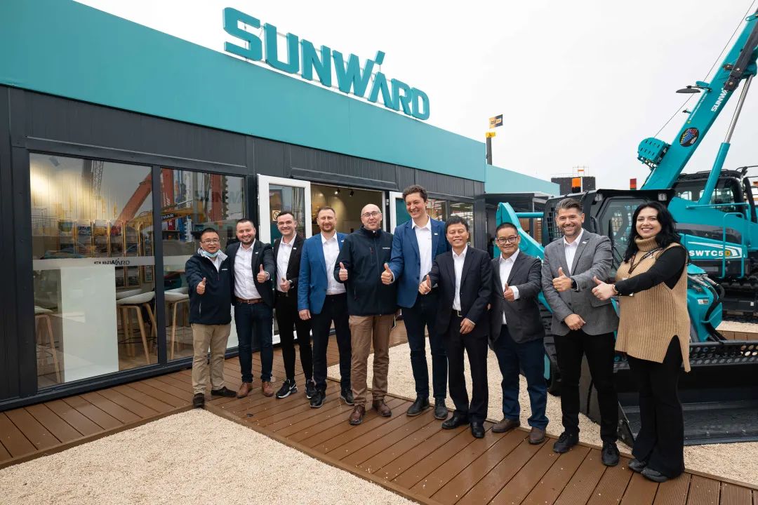 Bauma 2022 | 一连加码欧洲高端市场，，，，，，“yp街机绿”闪灼德国慕尼黑