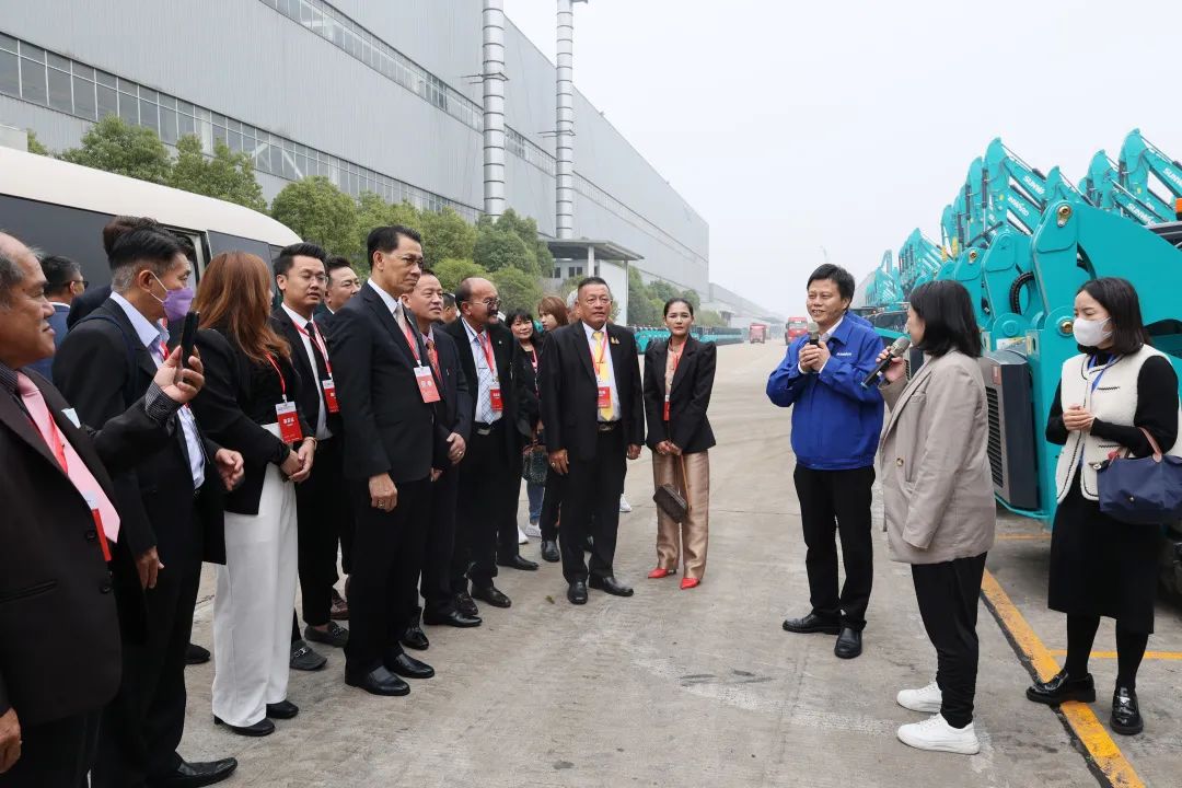 泰国代表团到访yp街机智能