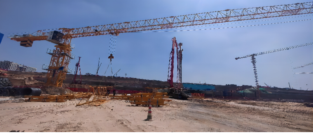 郁勃西北！yp街机江麓修建起重机械助建西安都会经济圈