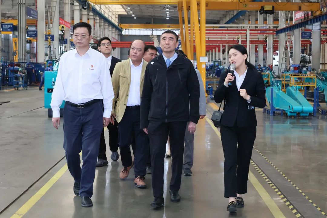 中国机械工业联合会会长徐念沙调研yp街机智能