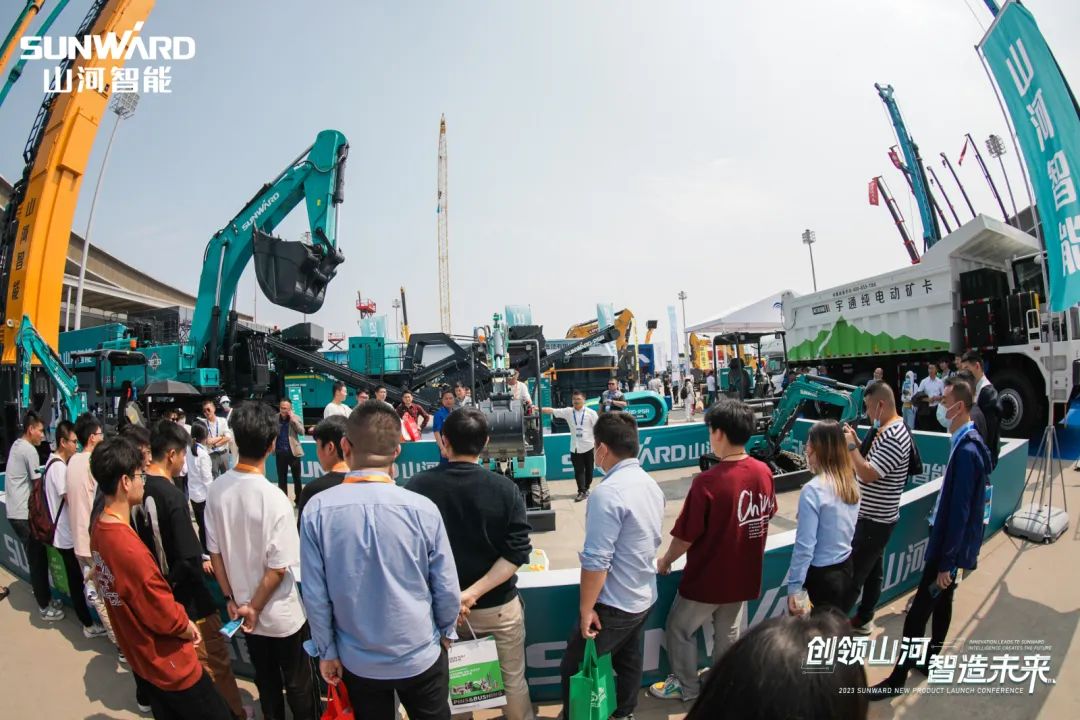 2023 CICEE | yp街机智能亮相2023长沙国际工程机械展！智能化、电动化产品站C位