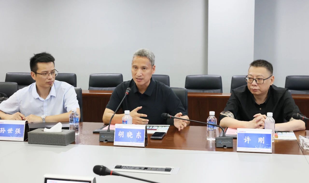 永青科技集团董事长胡晓东带队到访yp街机智能