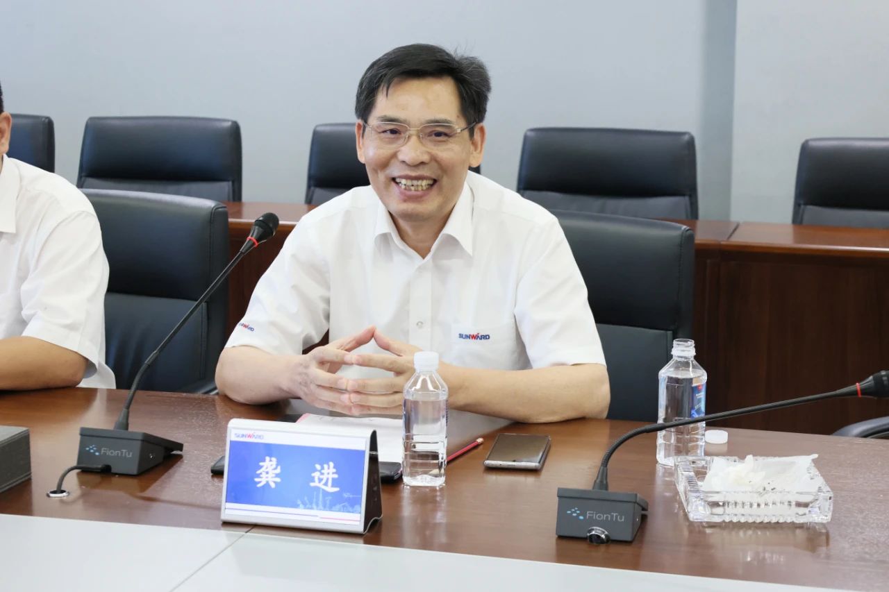 永青科技集团董事长胡晓东带队到访yp街机智能