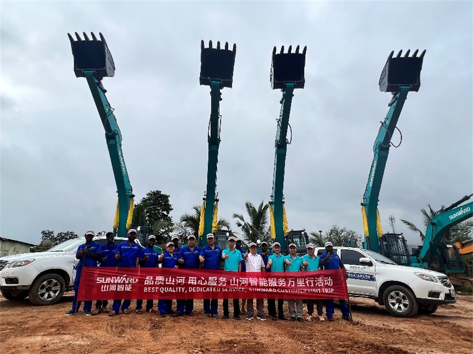 品质yp街机，，，，专心折务！yp街机智能效劳万里行活动走进非洲加纳