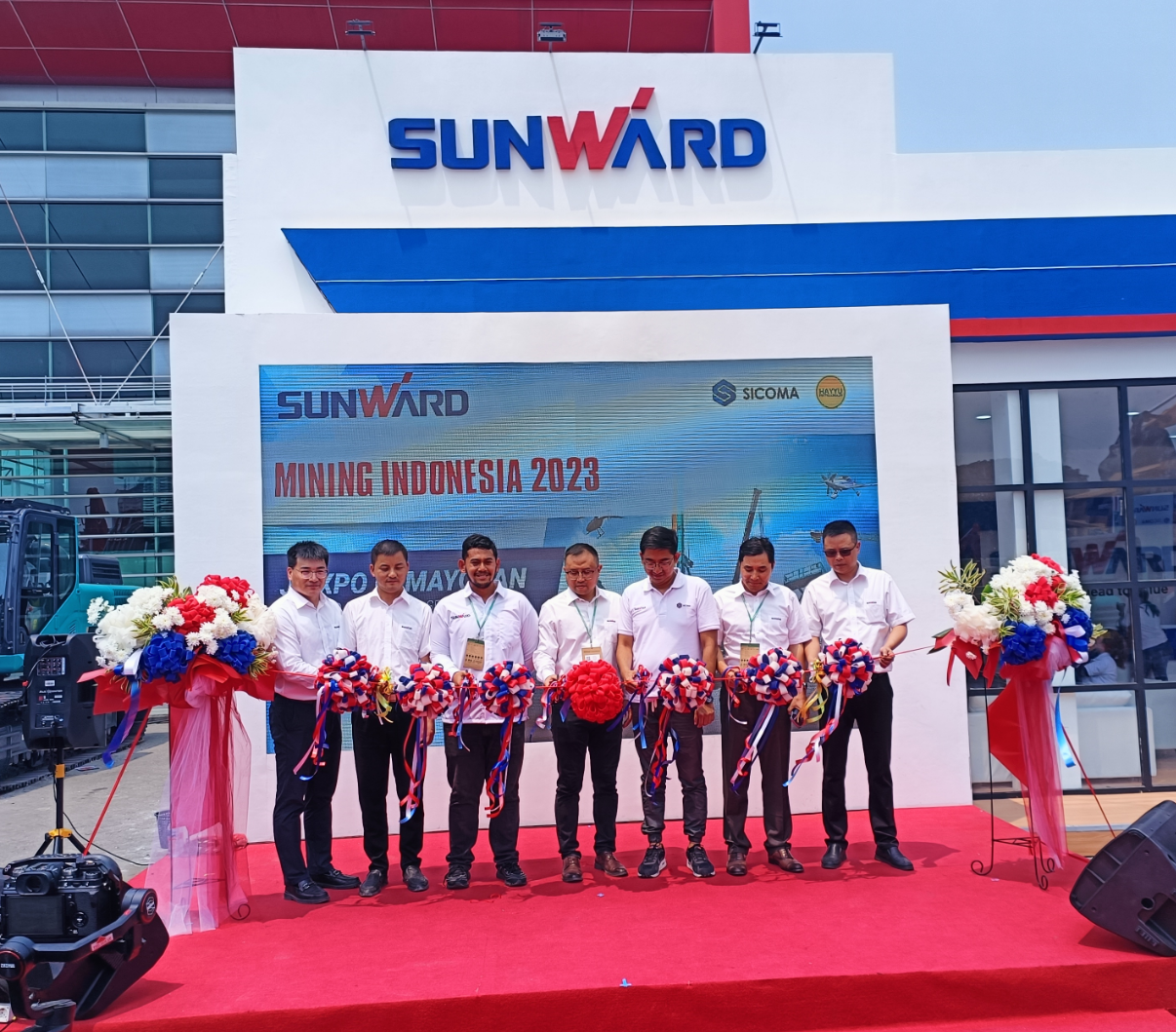 深耕细作，，，，，，，，逆势增添！yp街机智能艳服亮相印尼雅加达矿业展