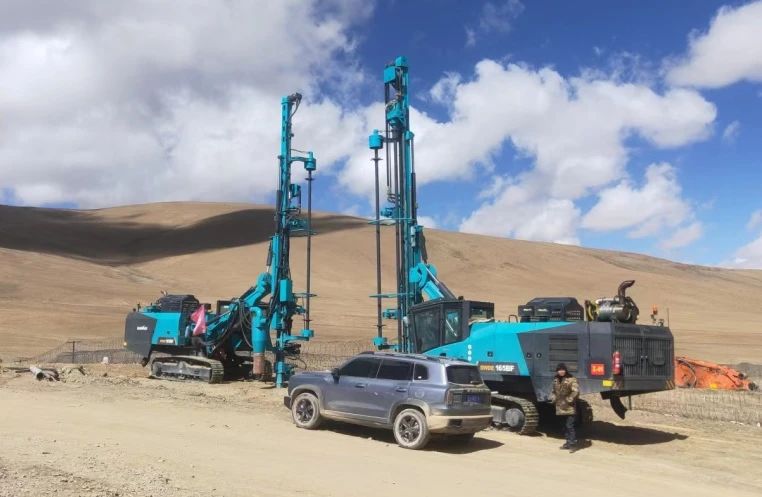 勇闯昆仑山！yp街机智能凿岩装备攻克海拔5600米!