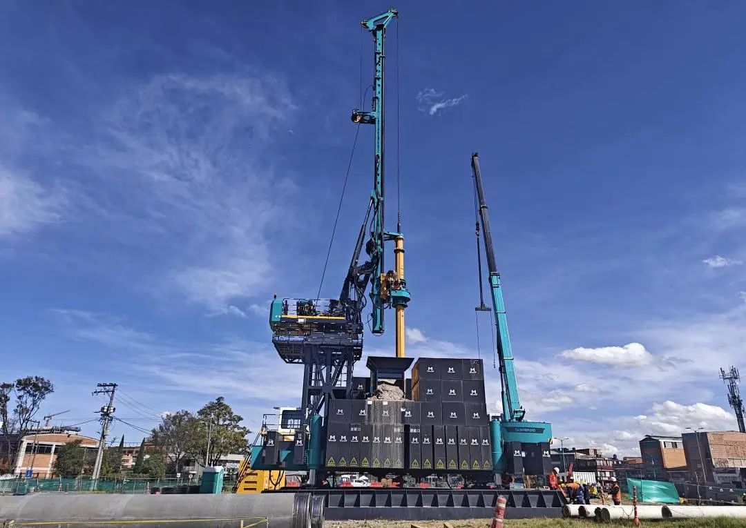 展现“中国制造”硬实力！yp街机智能PDP工法钻机助建波哥大地铁项目