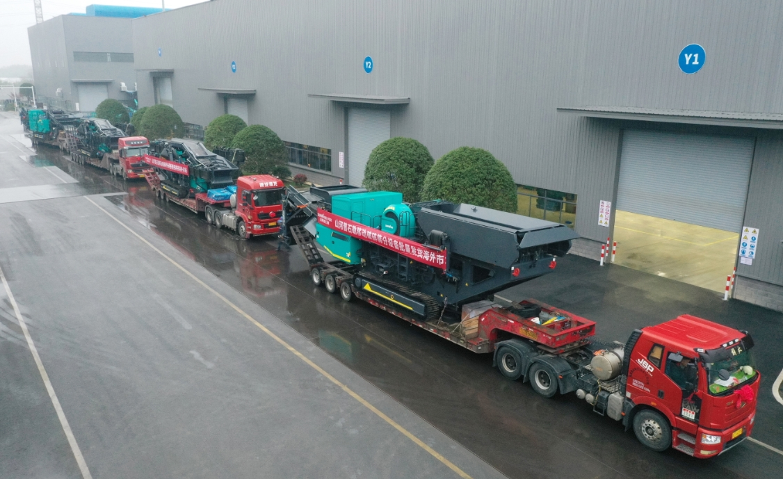 加速出海，，，，，，yp街机普石勒破碎筛分装备批量出口东南亚