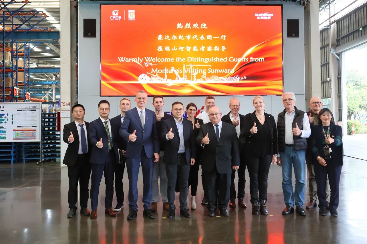 蒙达尔纪市代表团一行考察yp街机智能