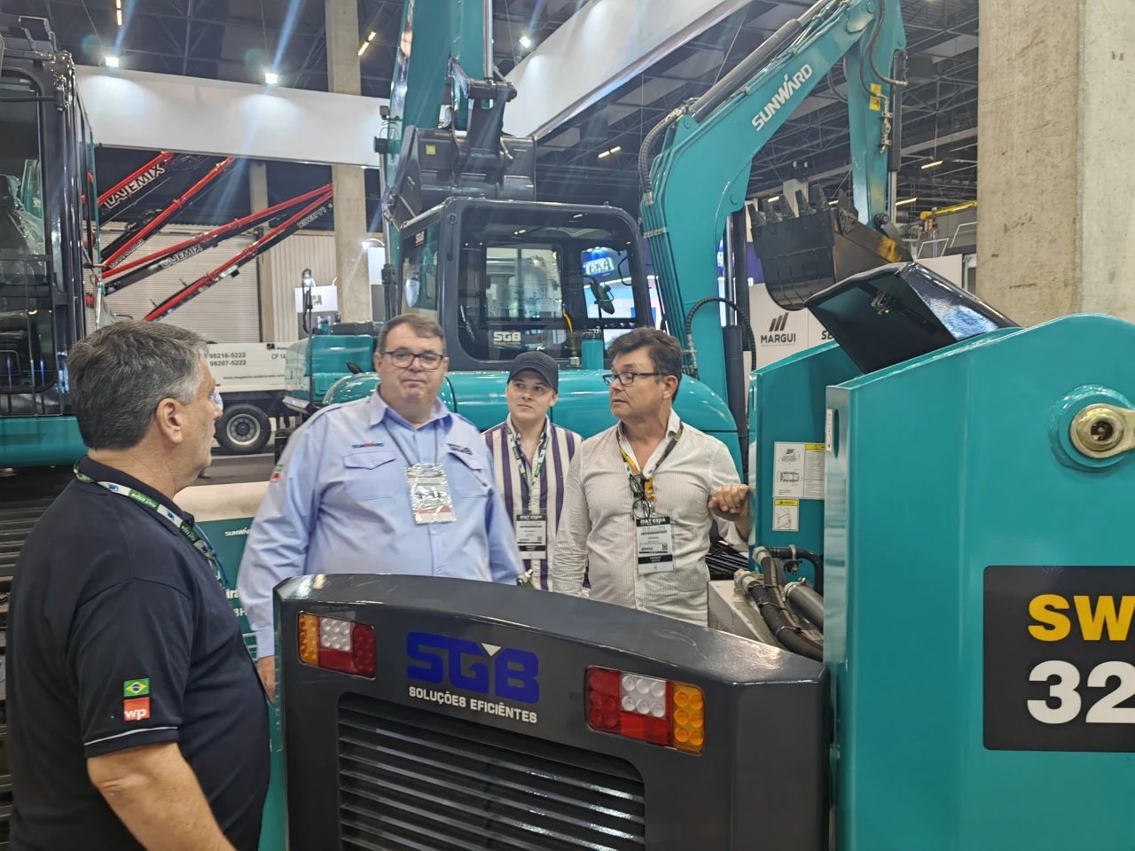 展出装备销售一空！yp街机智能亮相2024巴西矿业展览会！