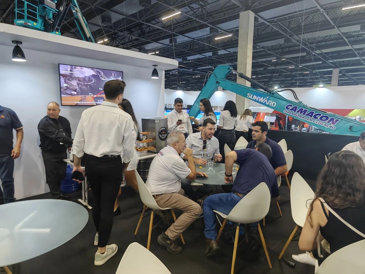 展出装备销售一空！yp街机智能亮相2024巴西矿业展览会！