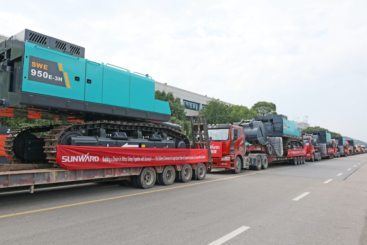 超亿元订单批量发货 yp街机智能筑梦非洲再结硕果