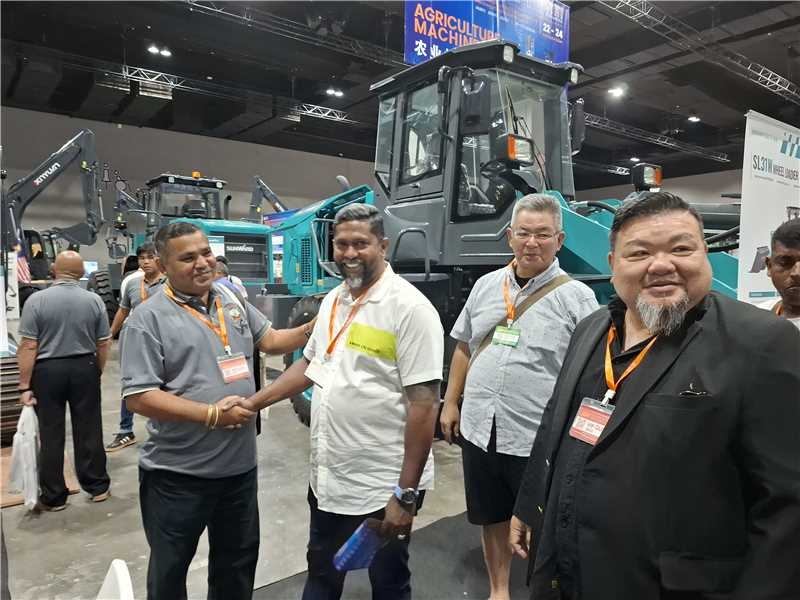 扬帆起航 | yp街机智能闪灼长沙工程机械展东南亚分展