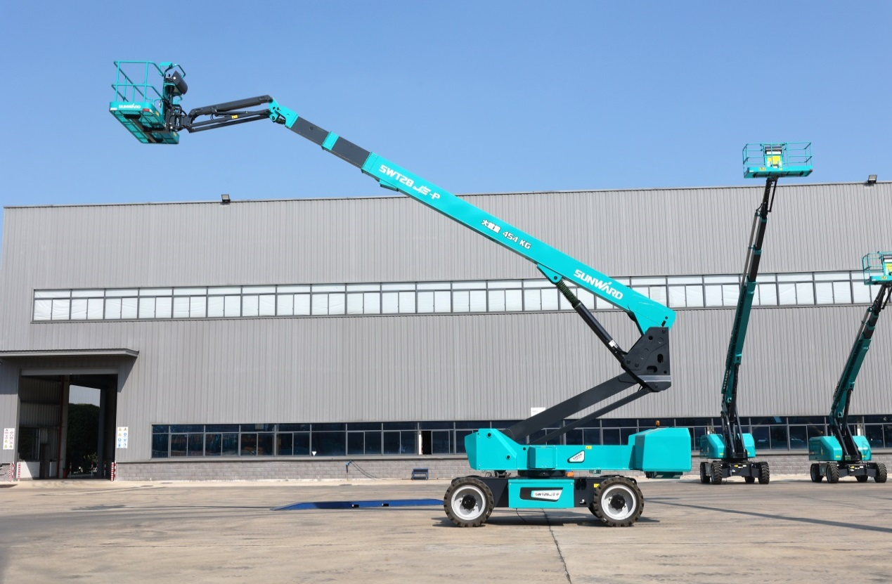 高可靠、高清静、高性能！yp街机智能新一代P系列电动臂式高空作业平台乐成下线