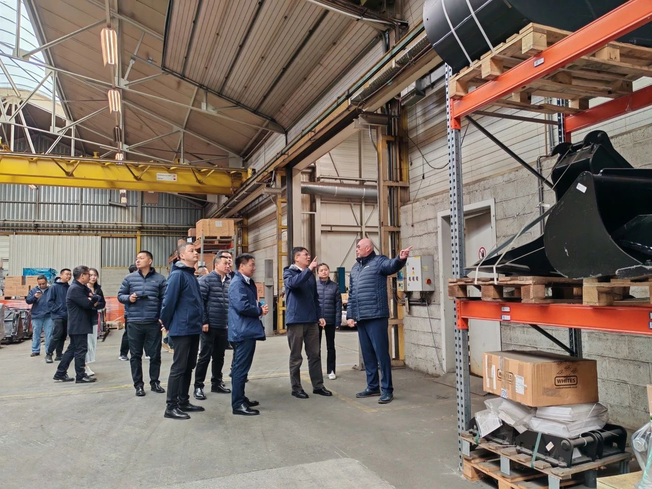 yp街机智能董事长付向东带队赴欧洲子公司考察调研